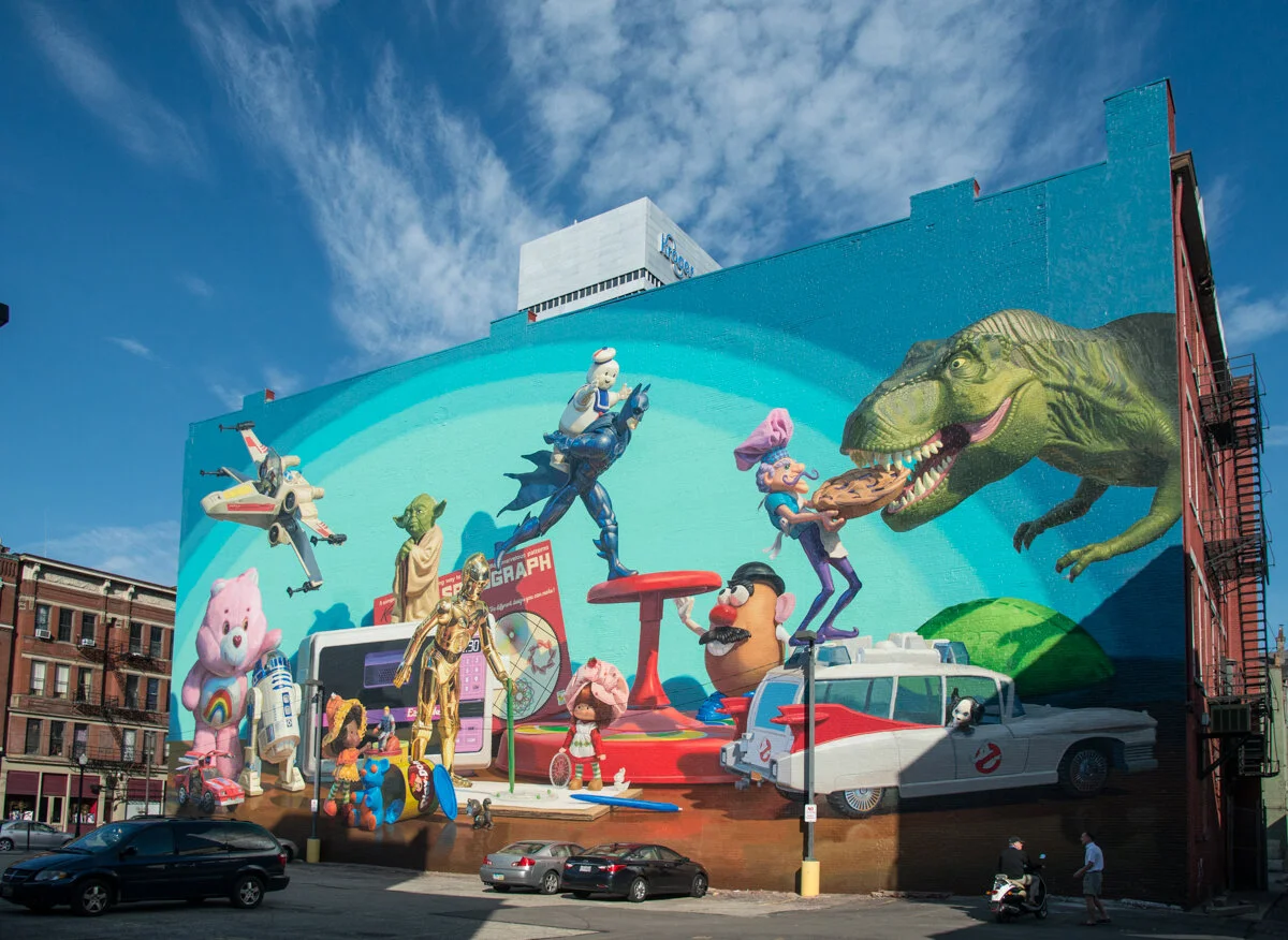 Cincinnati Toy Heritage Mural — Paul Loehle